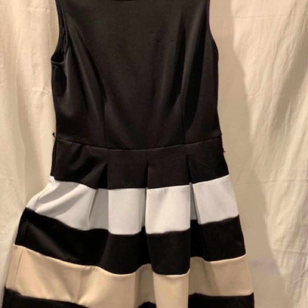 AA Studio Sleeveless Striped Dress 4P